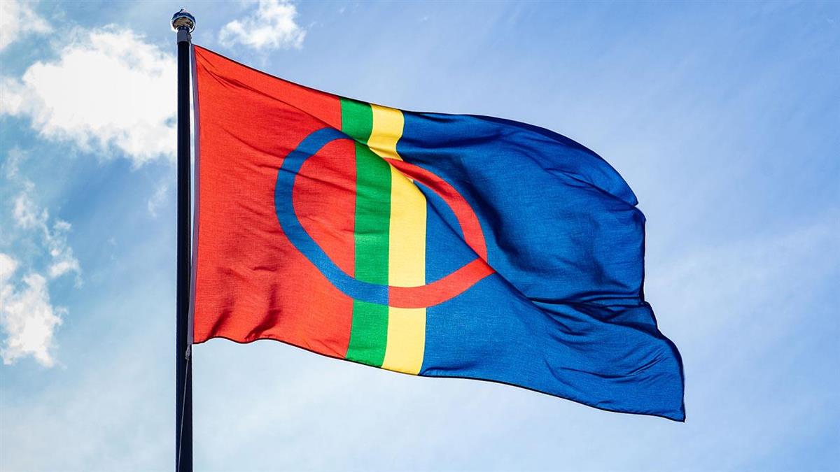 Samenes flagg - Klikk for stort bilde