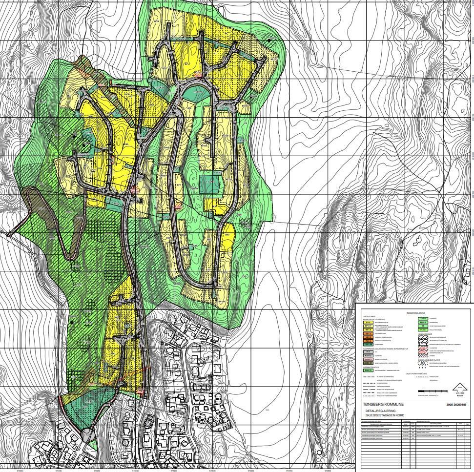 Vedtatt plankart - Klikk for stort bilde