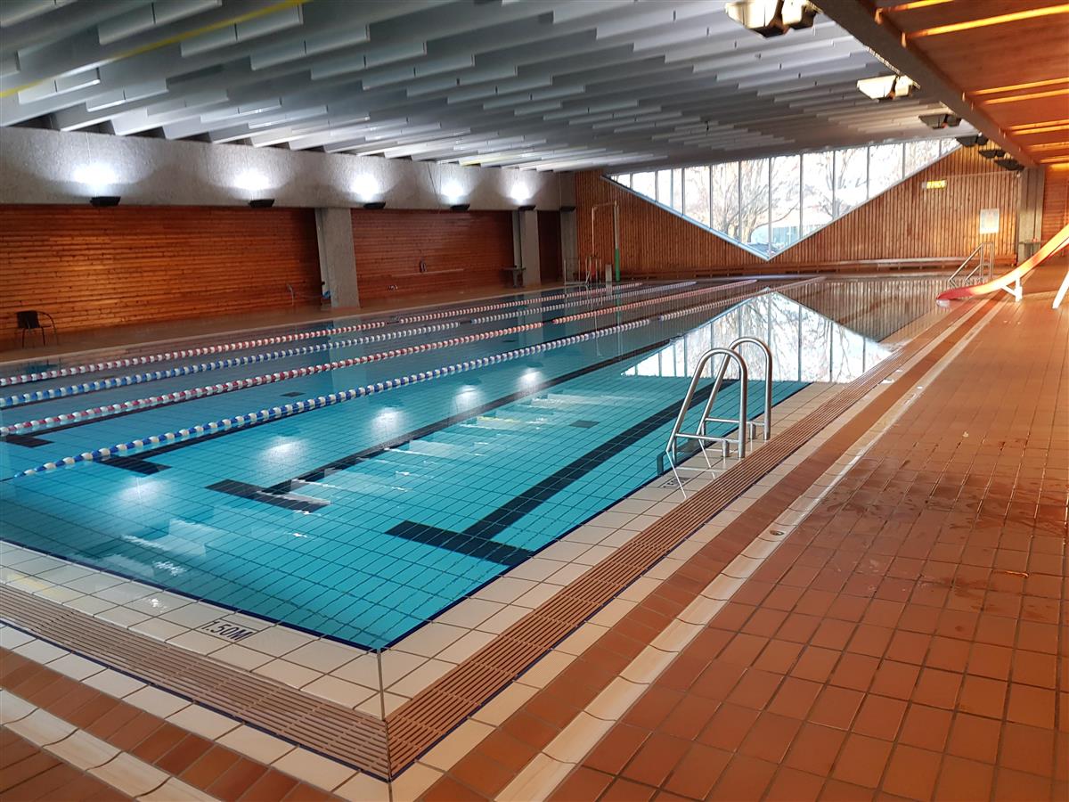 Tønsberg svømmehall - Nedre basseng - Klikk for stort bilde