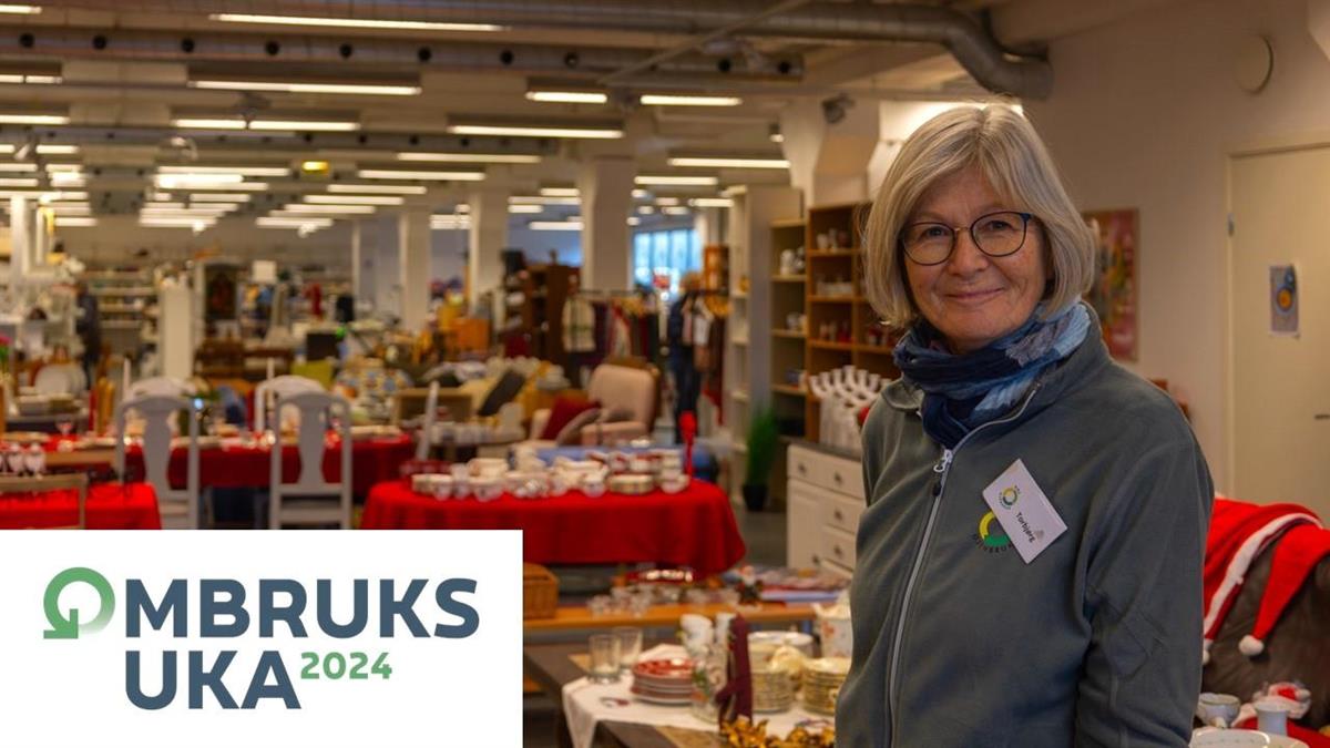 Bilde av Torbjørg Andersen i NMS Gjenbruk - Klikk for stort bilde