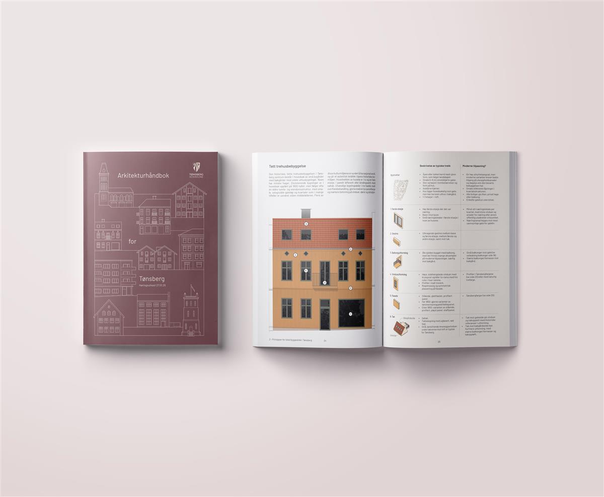 Tønsberg kommunens arkitekturhåndbok - Klikk for stort bilde